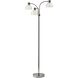 Presley 69 inch 40.00 watt Polished Nickel Floor Lamp Portable Light