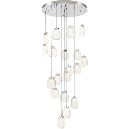 Paget 19 Light 28.75 inch Chrome Chandelier Ceiling Light