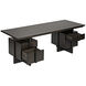 Bridge 84 X 32 inch Ebony Walnut Desk