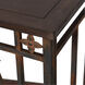 Signature 42 X 32 inch Brown Side Table