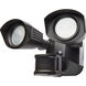 Brentwood LED 4 inch Bronze Outdoor Security Light