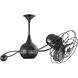 Matthews Gerbar Brisa 2000 13 inch Black Nickel Rotational Ceiling Fan