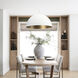 Juniper 39 inch White Pendant Light Ceiling Light