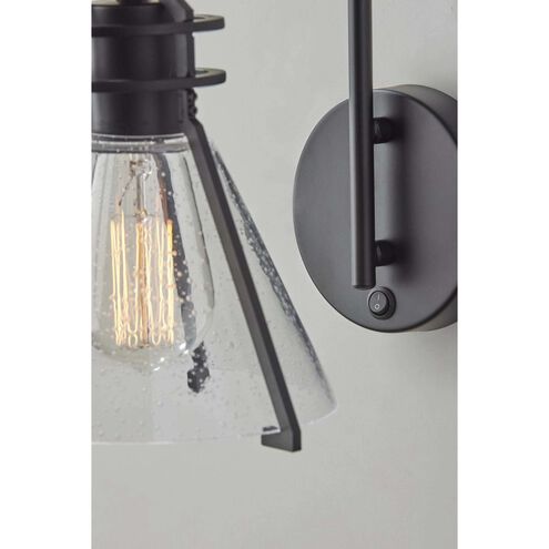 Beckett 1 Light 7.25 inch Black Wall Lamp Wall Light