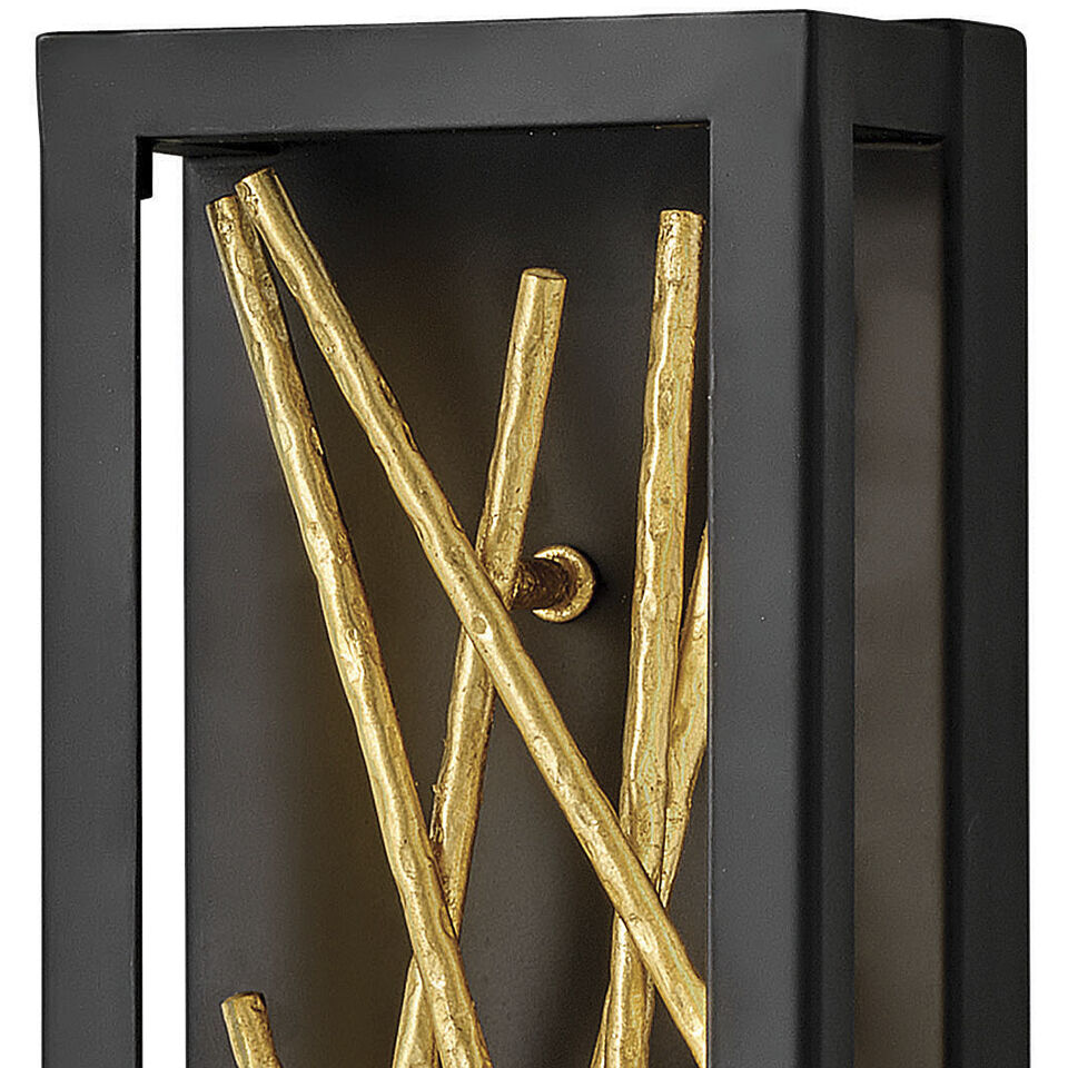 Styx LED 6 inch Black ADA Sconce Wall Light