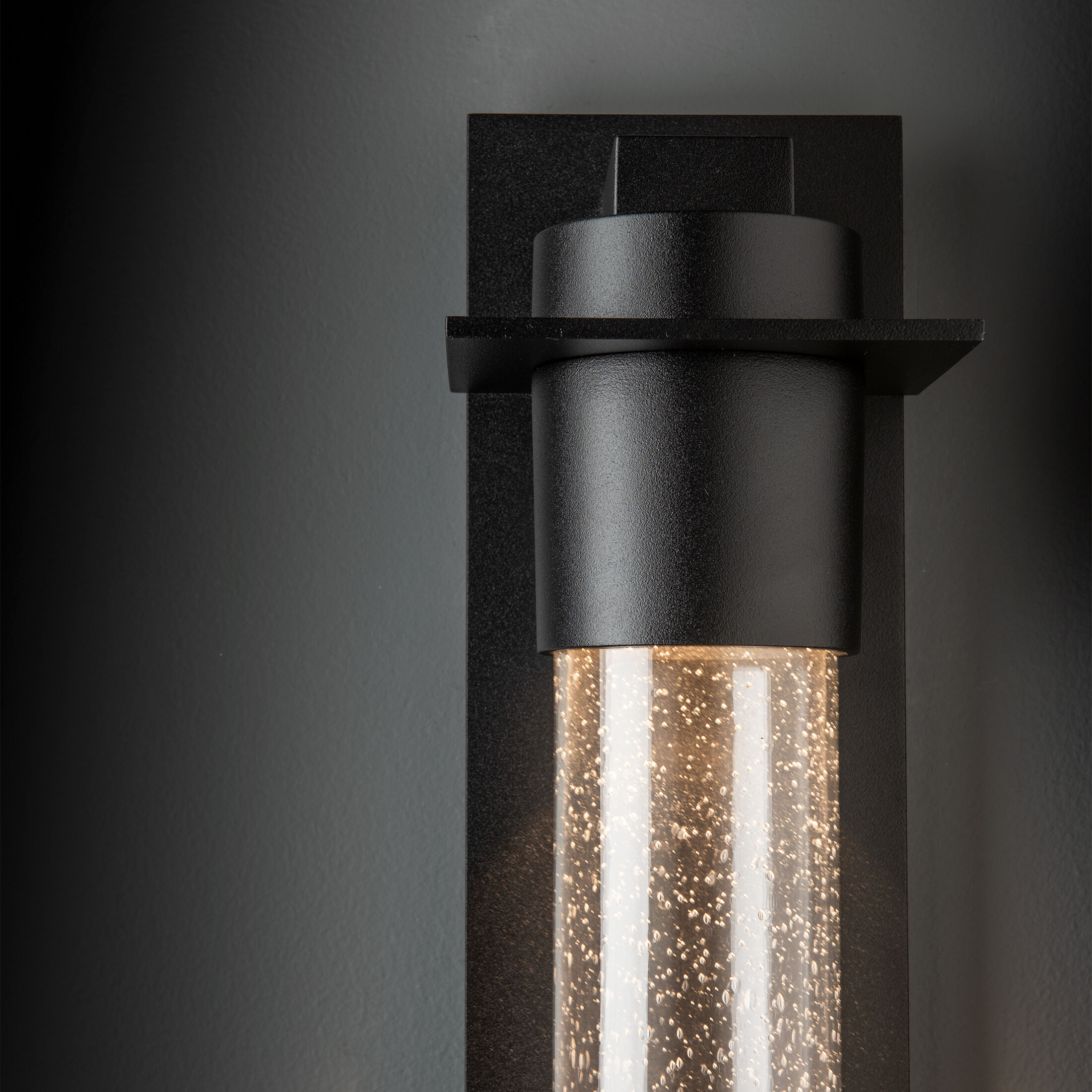 Airis 1 Light 24.3 inch Coastal Black Outdoor Sconce, Medium