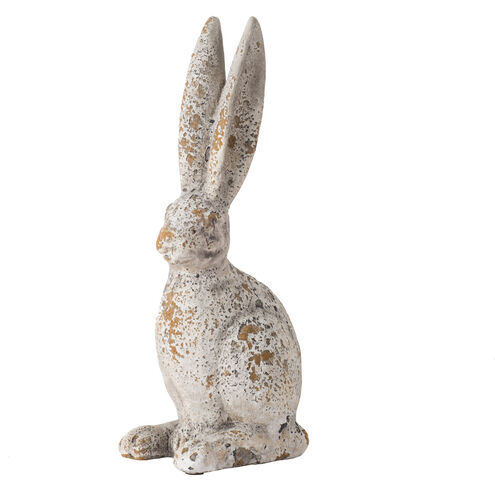 Rabbit Gray Outdoor Animal Figurines