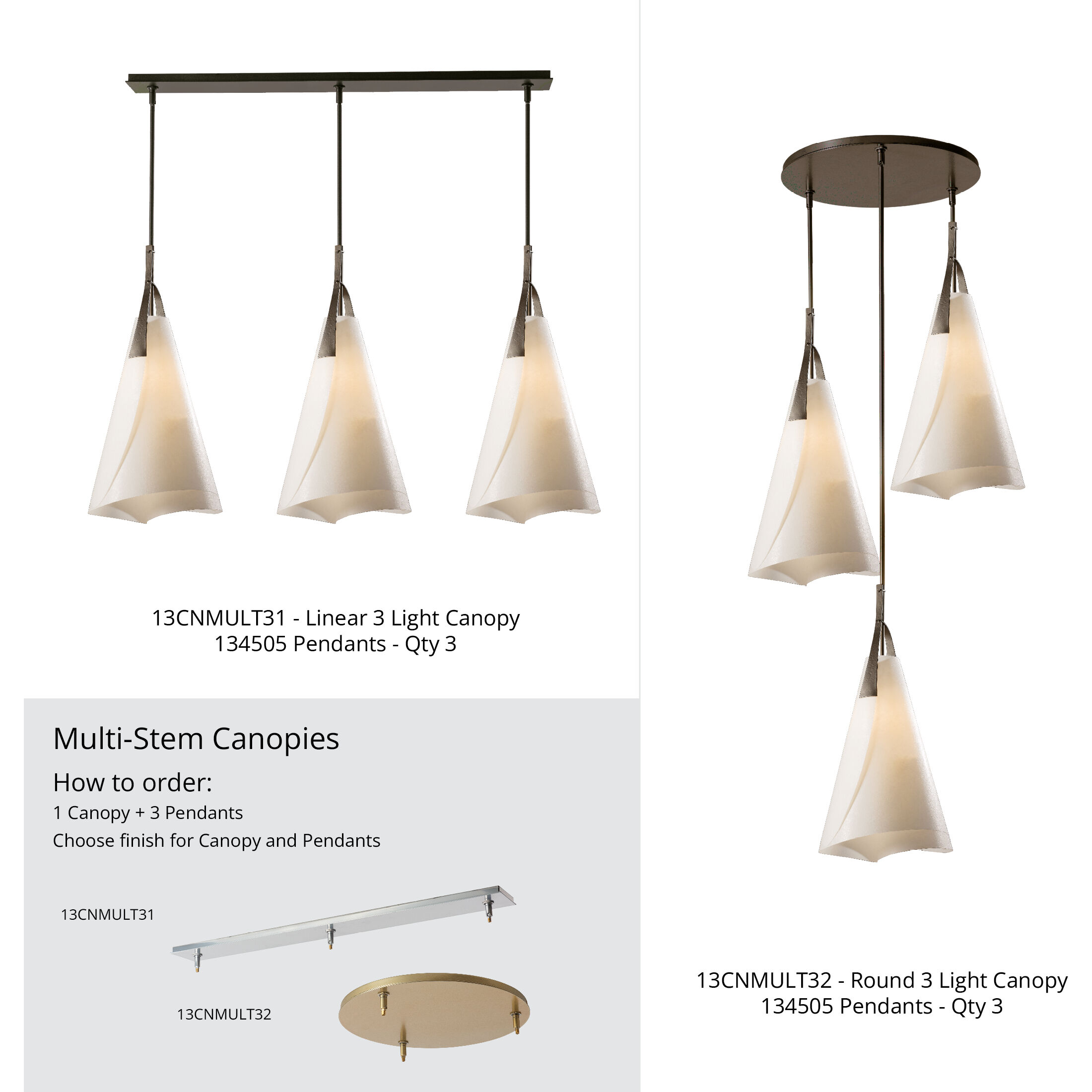 Mobius 1 Light 13.5 inch Modern Brass Pendant Ceiling Light, Tall