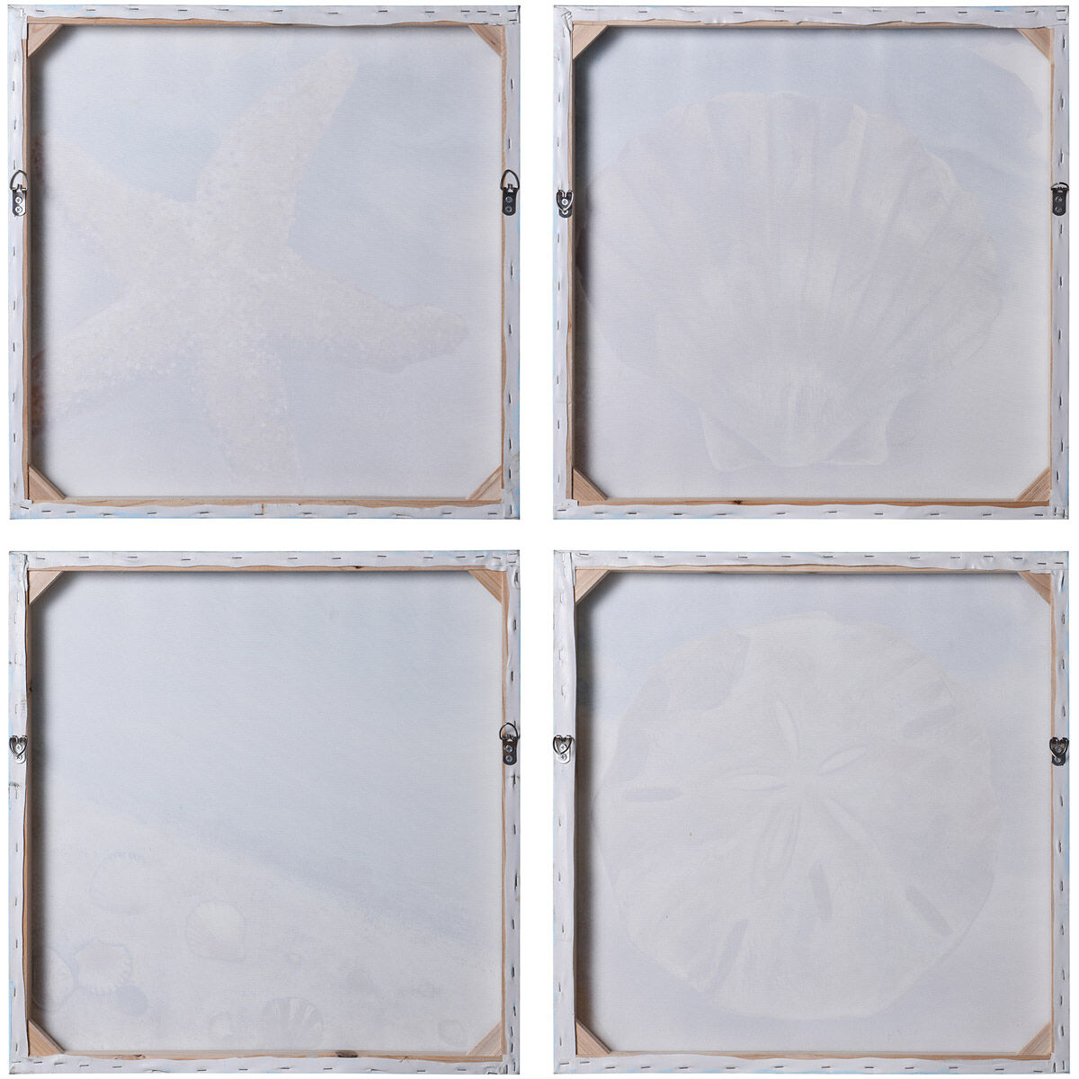 Beach Blue and Yellow Wall Art