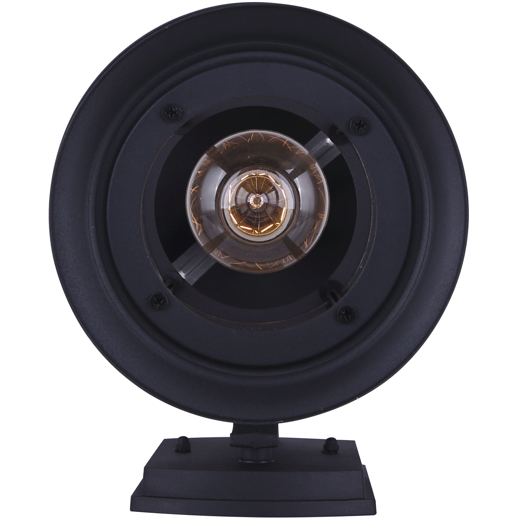 Madison 1 Light 13 inch Black Outdoor Wall Light