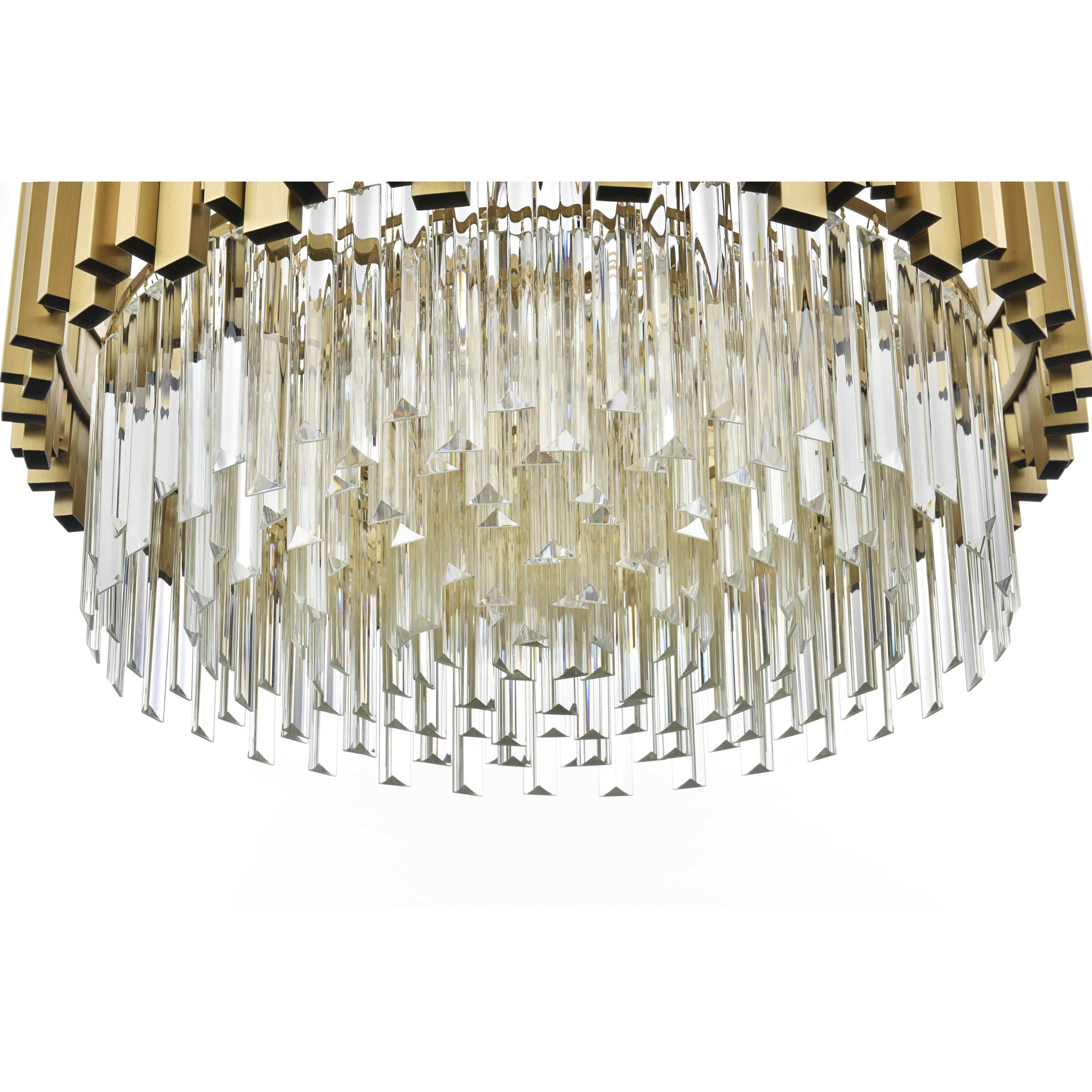 Willow 8 Light 24 inch Satin Gold Chandelier Ceiling Light