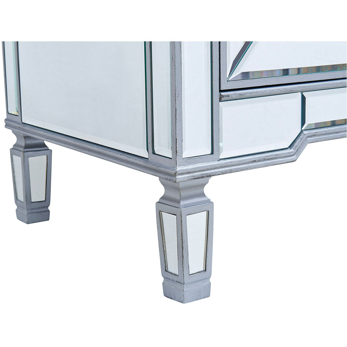 Camille 60 X 35 inch Clear Beveled Mirror Vanity Set