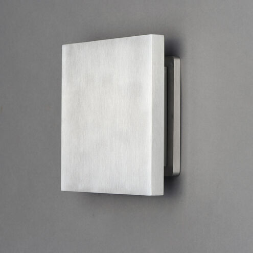 Alumilux Tau LED 6 inch Satin Aluminum Outdoor Wall Mount