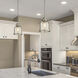 Burren 1 Light 8.75 inch Brushed Nickel Pendant Ceiling Light