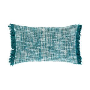 Suri 20 X 12 inch Khaki/Teal/Ivory Pillow Cover