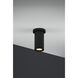 GX25 LED 3.5 inch Black Surface Mount Ceiling Light