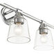 Catania 5 Light 42 inch Polished Chrome Vanity Wall Sconce Wall Light, Large