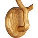 Mathilda 2 Light 15 inch Matte Gold Wall Sconce Wall Light, Left, Marjorie Skouras Collection