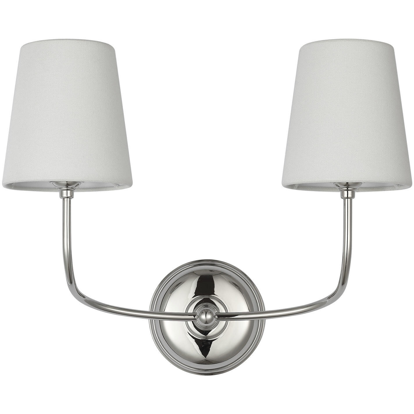 Thomas O'Brien Vendome Cordless Double Sconce Wall Light