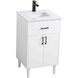 Chandler 20 X 34 inch White Bathroom Vanity Cabinet