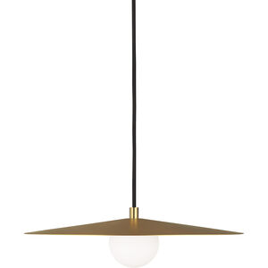 Sean Lavin Pirlo LED 22 inch Aged Brass Pendant Ceiling Light in LED 90 CRI 3000K