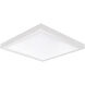 Square 1 Light 5.00 inch Flush Mount