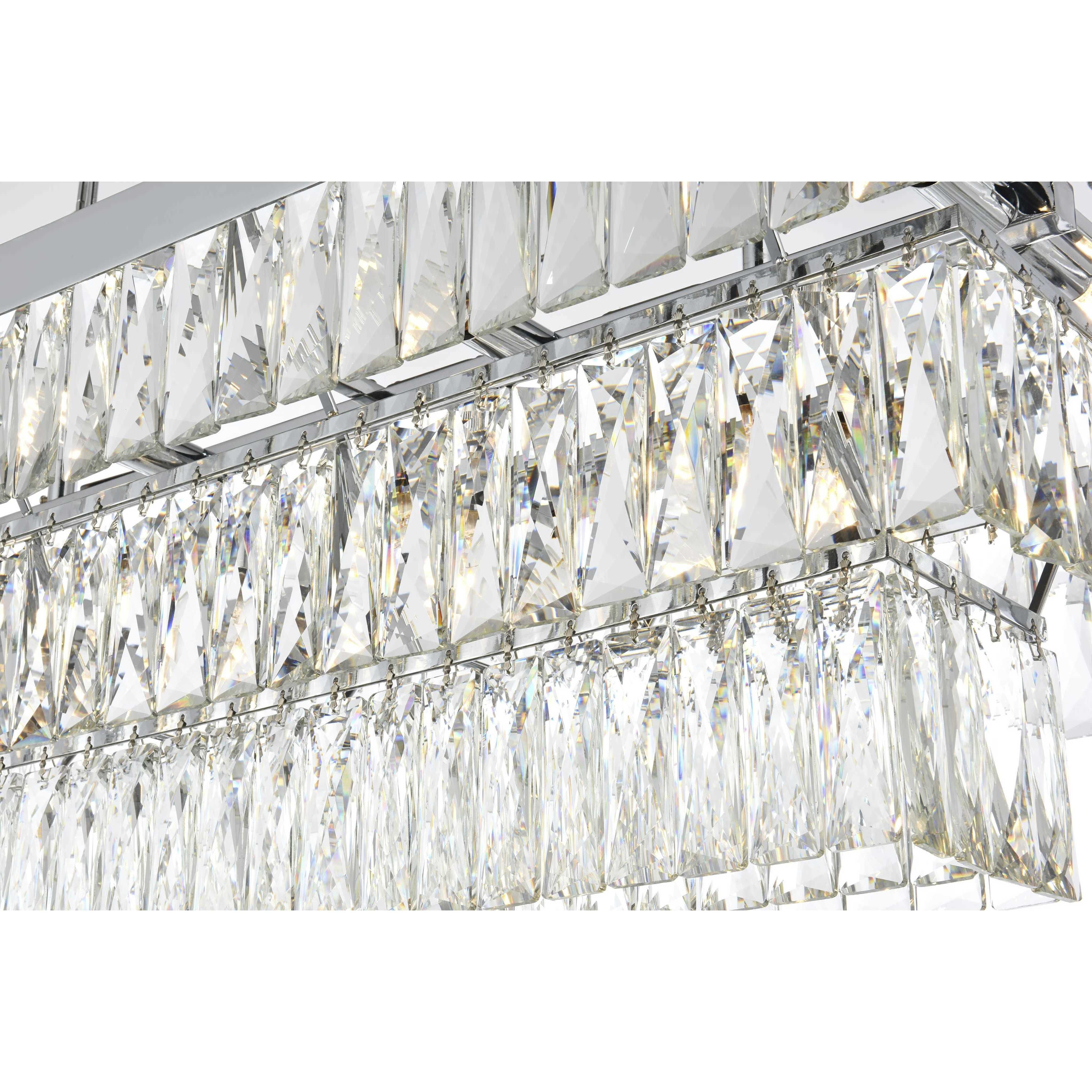 Josephine 12 Light 16 inch Chrome Chandelier Ceiling Light