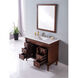 Lexington 42 X 21 X 35 inch Walnut Vanity Set
