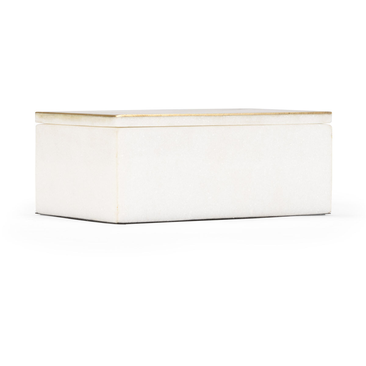 Wildwood 8 inch Natural White/Antique Gold Box