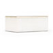 Wildwood 8 inch Natural White/Antique Gold Box