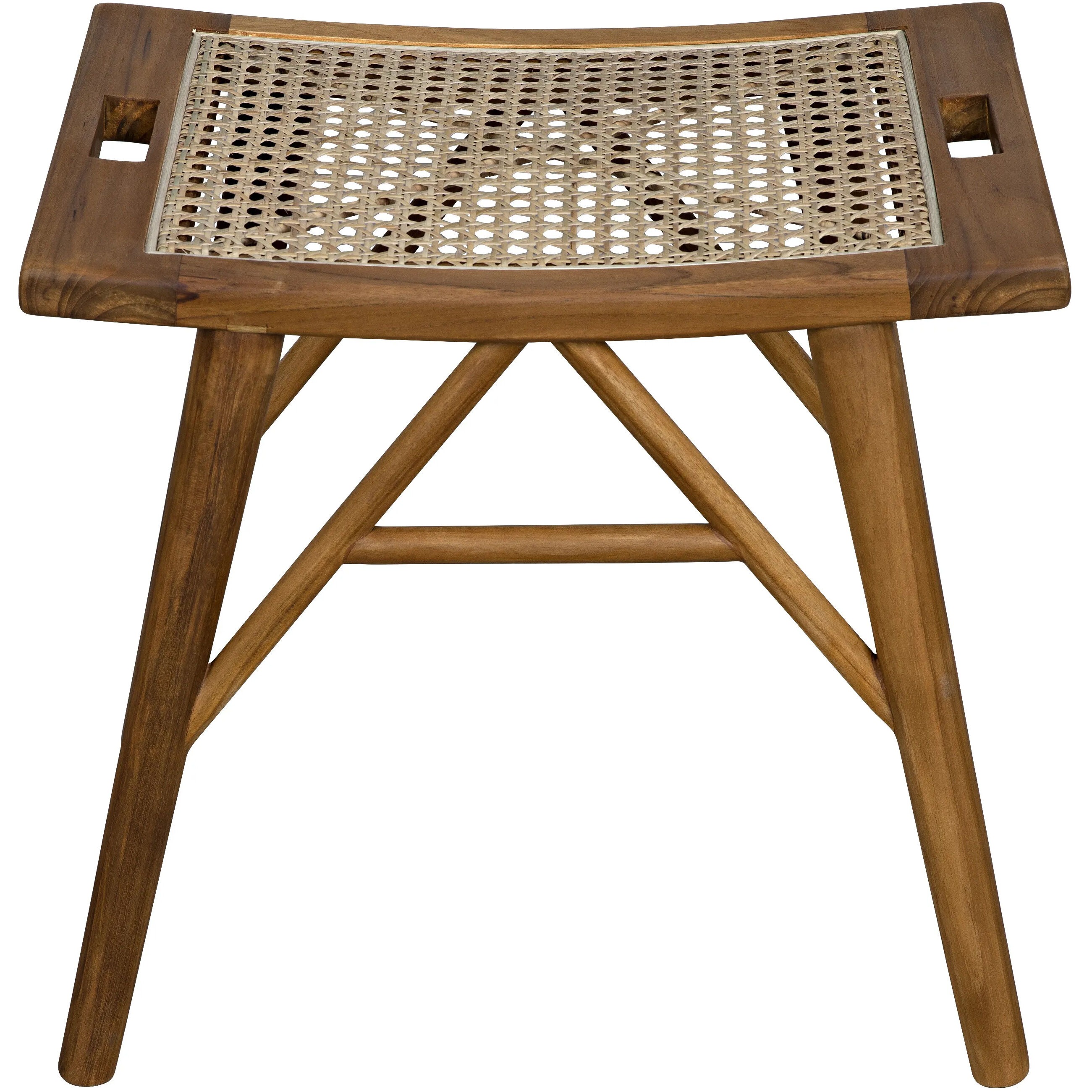 Murphy 18 inch Clear Coat Flat Stool