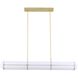 Canada Pendant Ceiling Light in Satin Brass
