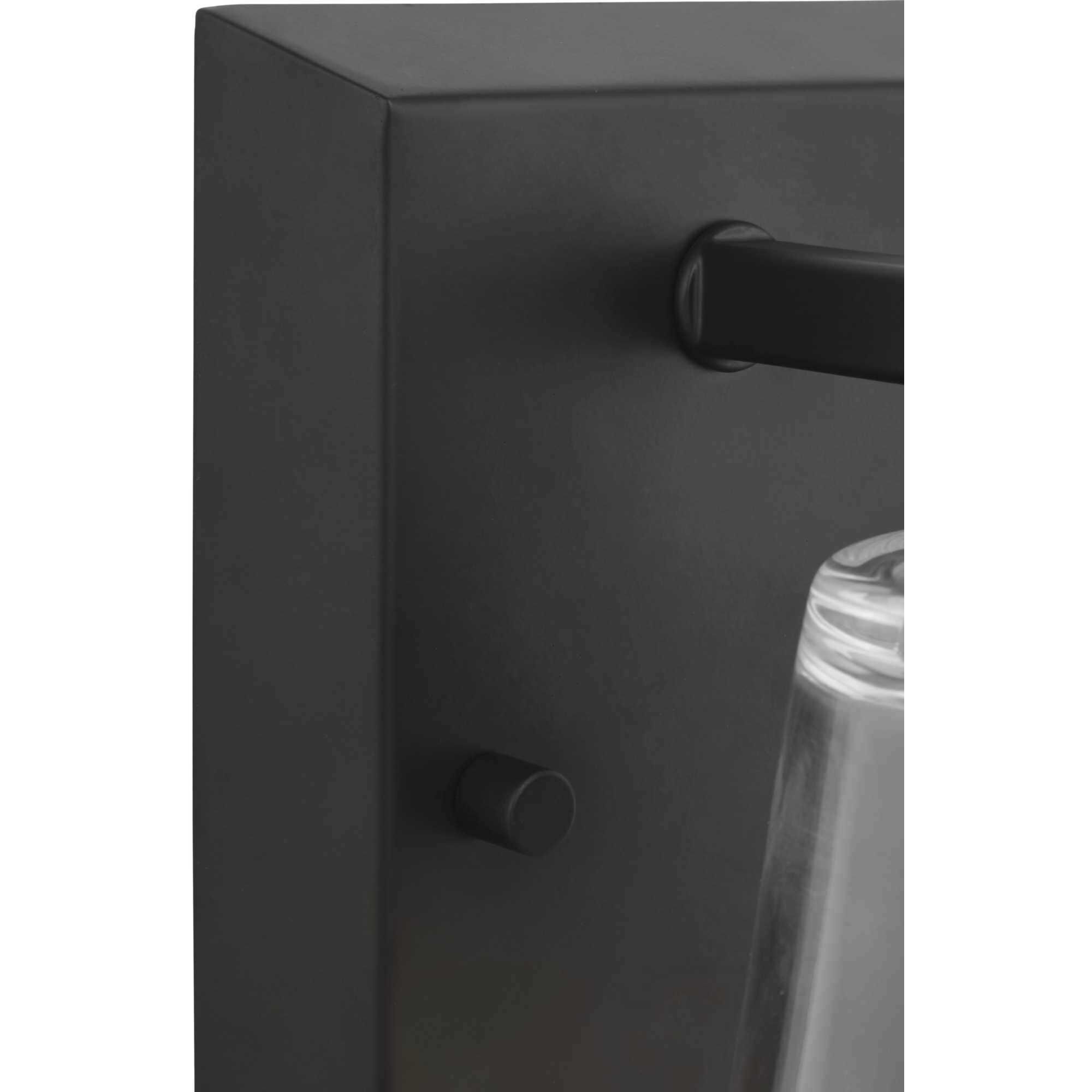 Vertex 1 Light 4.75 inch Matte Black Bath Light Wall Light