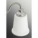 Wander 3 Light 24.5 inch Brushed Nickel Bath Vanity Wall Light, Design Series
