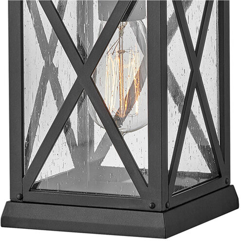 Briar LED 16 inch Museum Black Outdoor Wall Mount Lantern