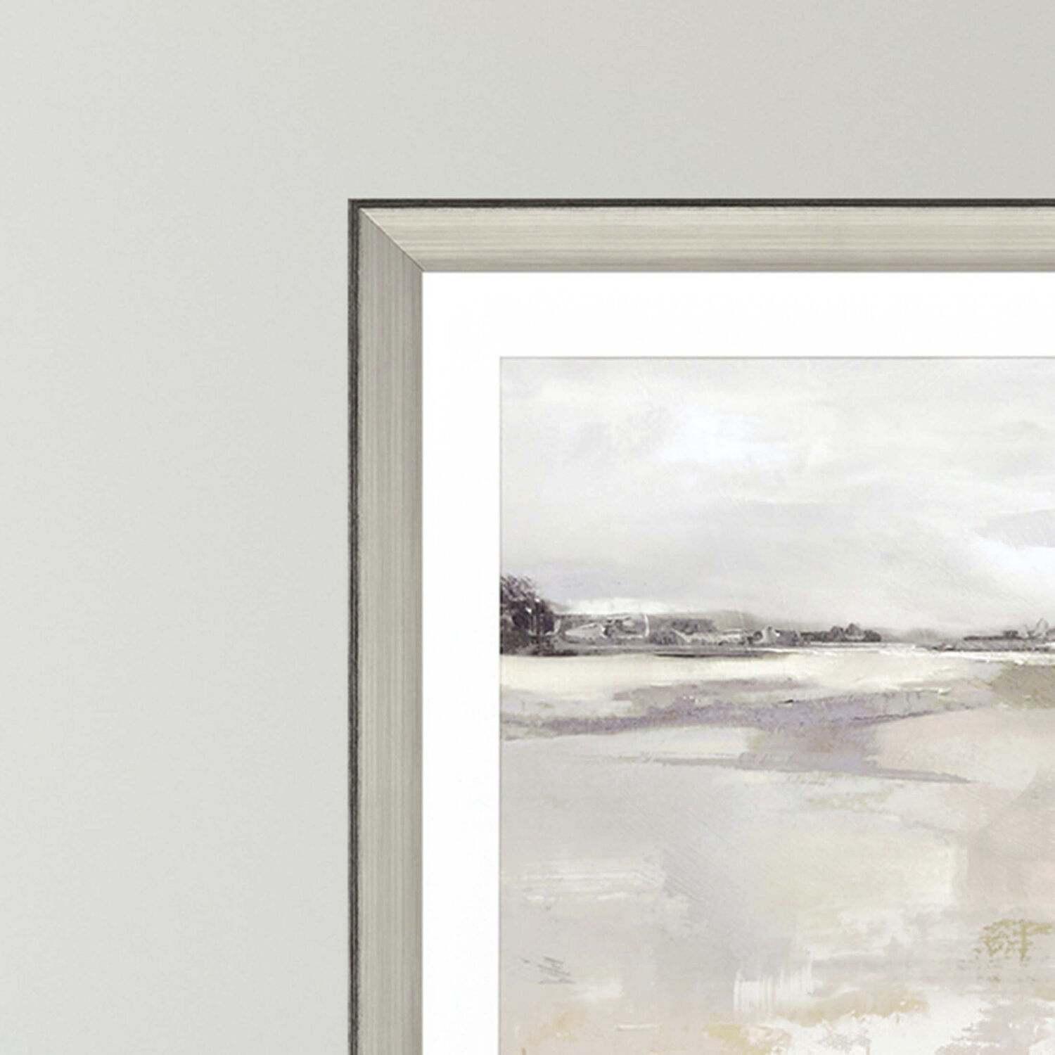 Dylife Neutral and Gray and Beige and Black Framed Art