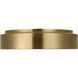 Kelly by Kelly Wearstler Wyllis LED 12 inch Hand Rubbed Antique Brass Flush Mount Ceiling Light