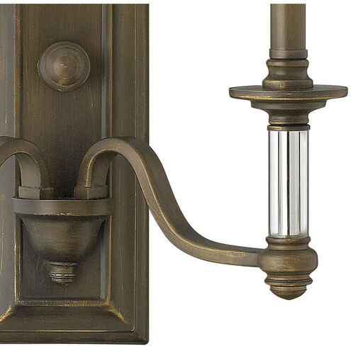 Sussex LED 16 inch English Bronze Indoor Wall Sconce Wall Light