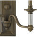 Sussex LED 16 inch English Bronze Indoor Wall Sconce Wall Light