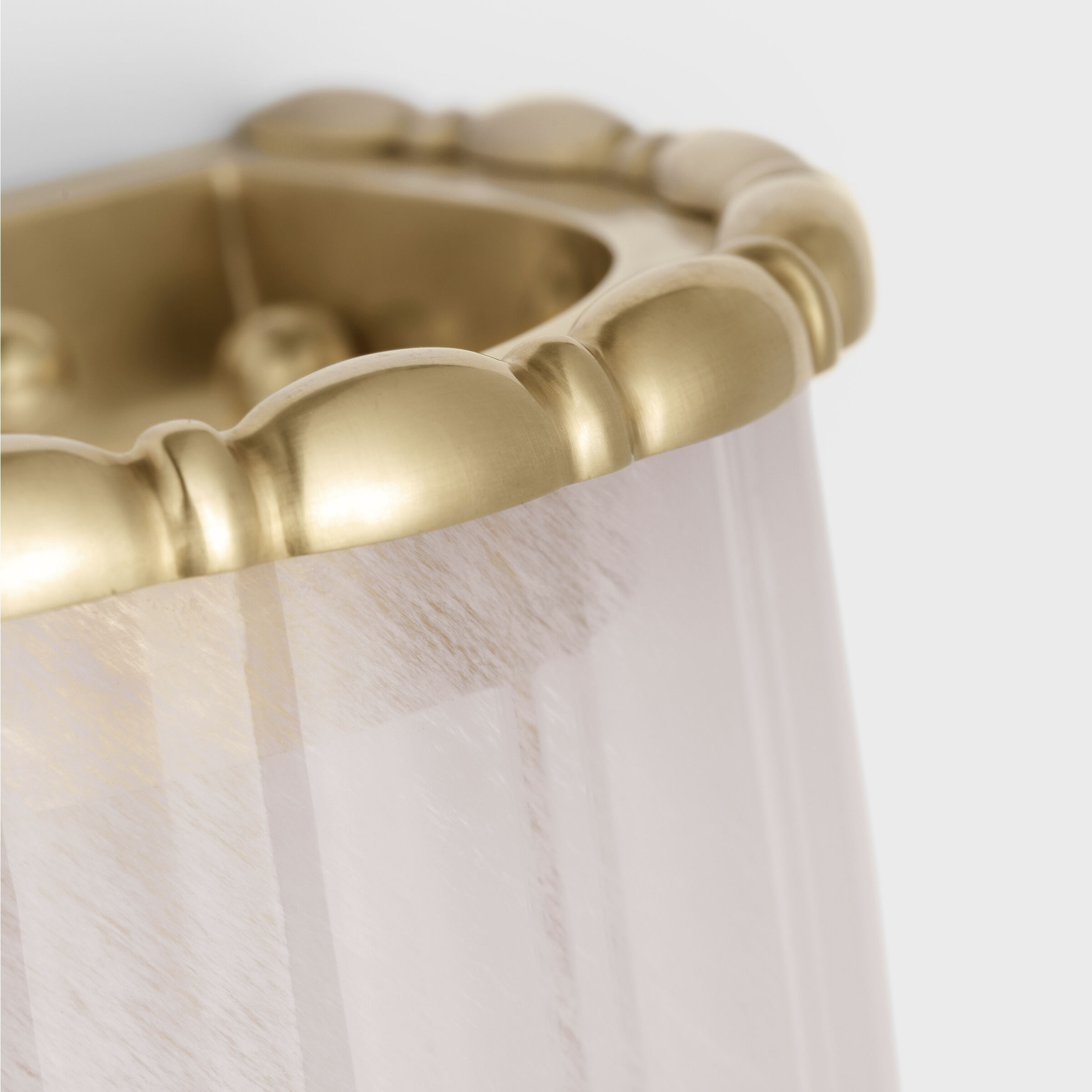 AERIN Rosehill LED 6.5 inch Hand-Rubbed Antique Brass Linear Sconce Wall Light