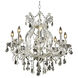 Maria Theresa 9 Light 26 inch Chrome Dining Chandelier Ceiling Light in Clear, Royal Cut