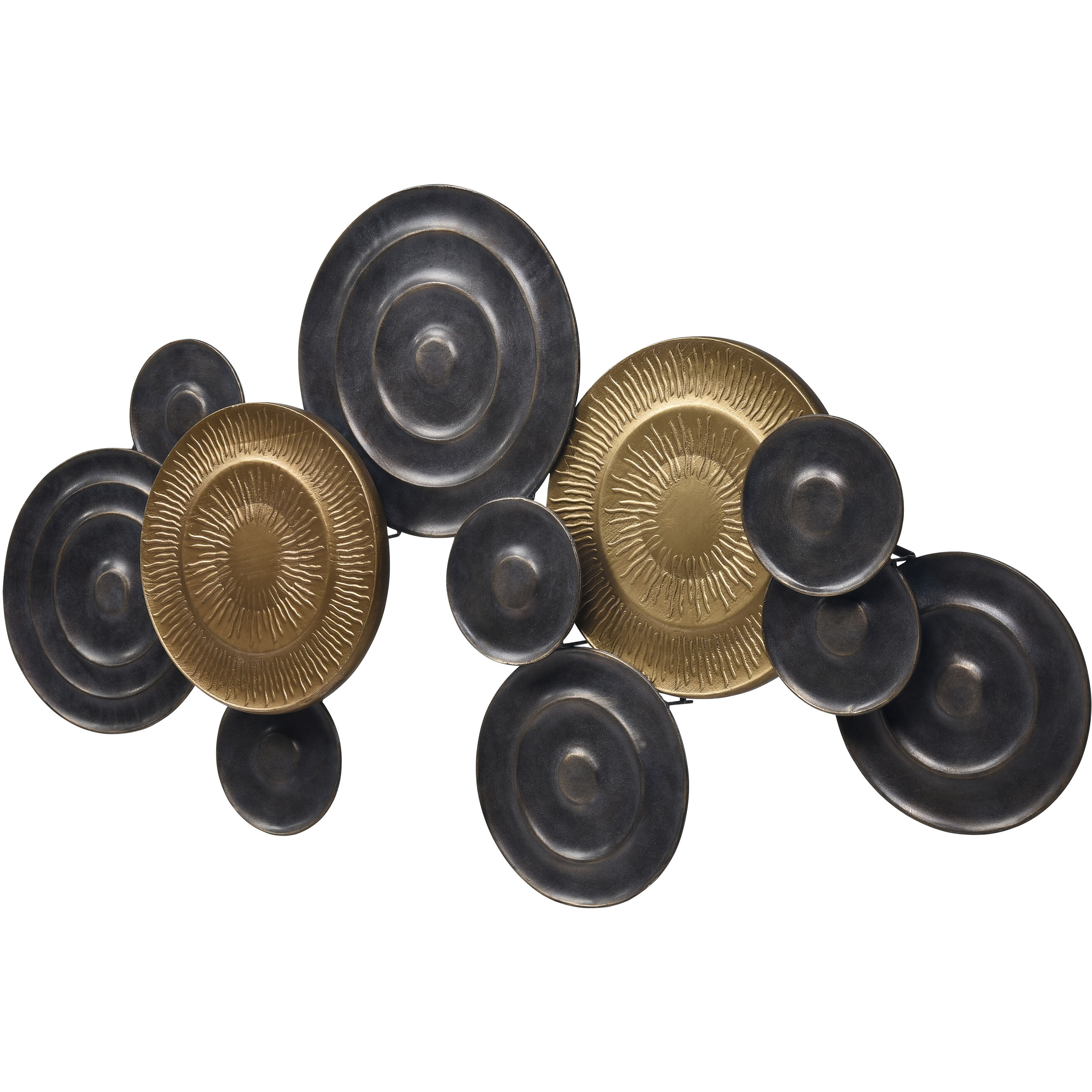 Breckman Brass with Bronze Dimensional Wall Art