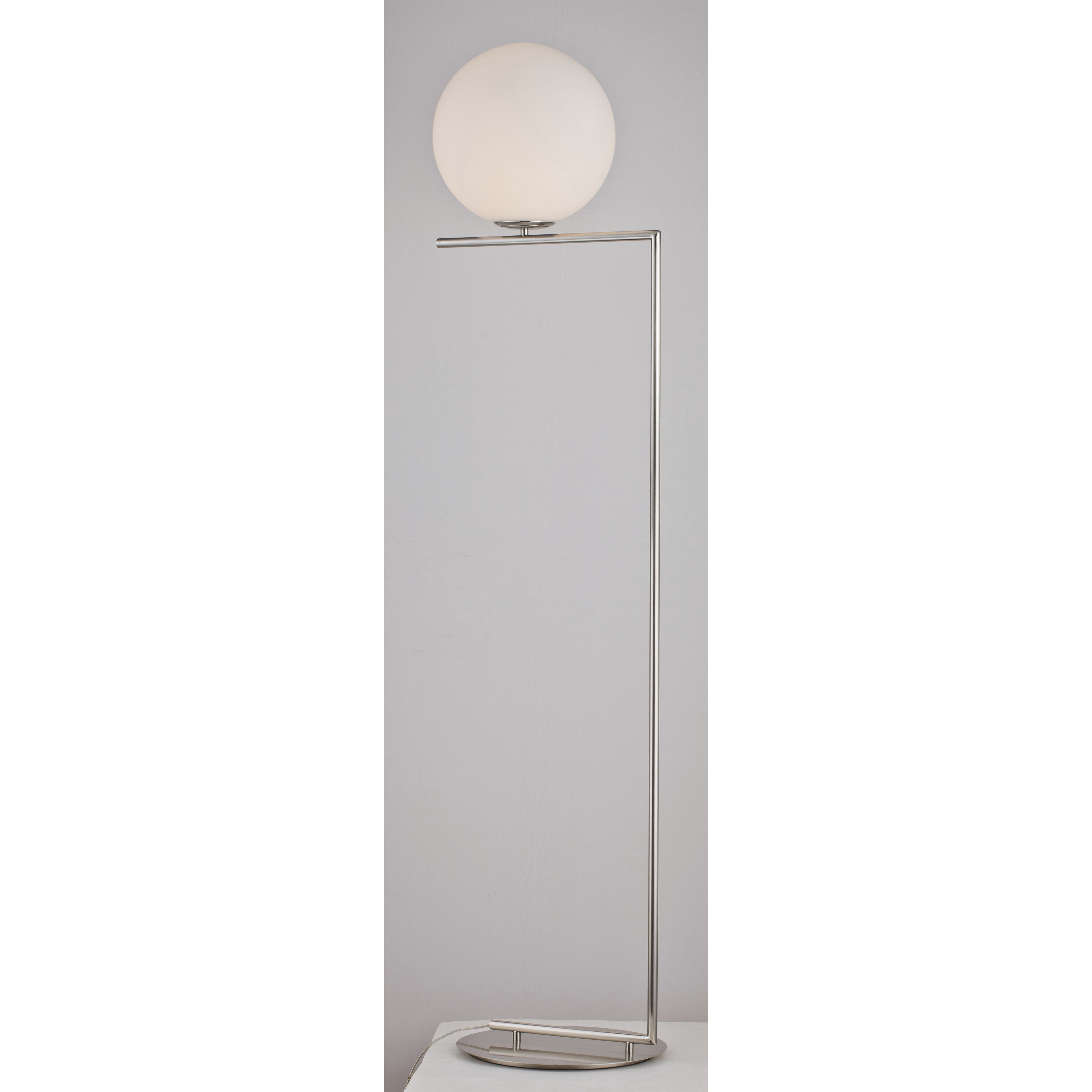 Canada 64.5 inch 4.00 watt Satin Nickel Floor Lamp Portable Light