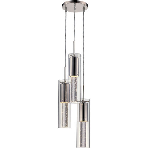 Vanderpool LED 8 inch Polished Chrome Pendant Ceiling Light
