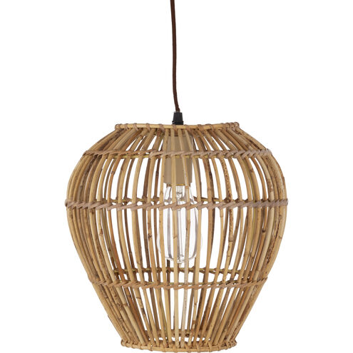 Manning 1 Light 11 inch Natural Pendant Ceiling Light