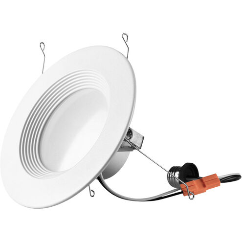 RN615 Series LED Matte White Retrofit Recessed Light, Pack of 4 