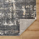 Jasmine 36 X 24 inch Black/Grey Rug in 2 x 3
