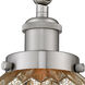 Franklin Restoration Chatham 1 Light 7 inch Brushed Satin Nickel Sconce Wall Light