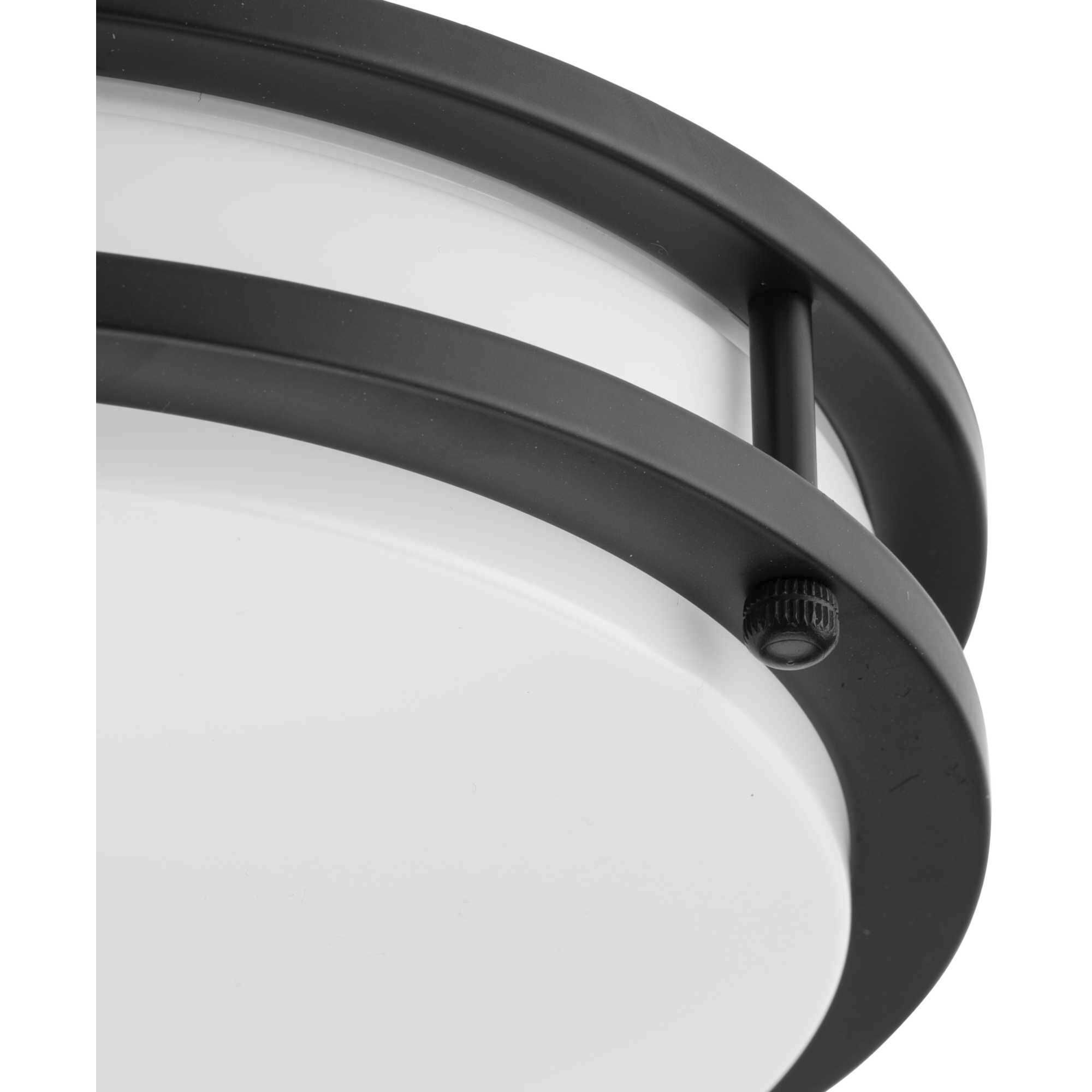 Abide LED LED 10.24 inch Matte Black Flush Mount Ceiling Light, Small, Progress LED