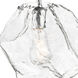 Boulder LED 12 inch Chrome Pendant Ceiling Light